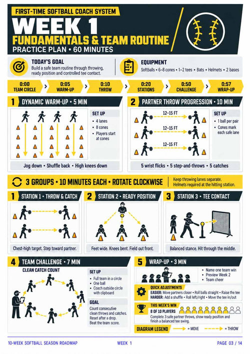 The First-Time Softball Coach System